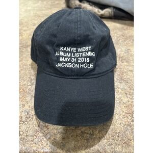 Kanye West Album Listening Party Hat May 31 2018 Jackson Hole Ye RARE